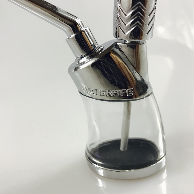 SWSMOK New Popular Bottle Water Pipe Portable Mini Hookah Shisha Smoking Pipes Gift of Health Metal Tube Filter