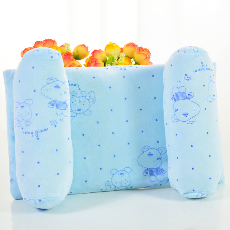 Correct the baby's crooked neck shaped pillow