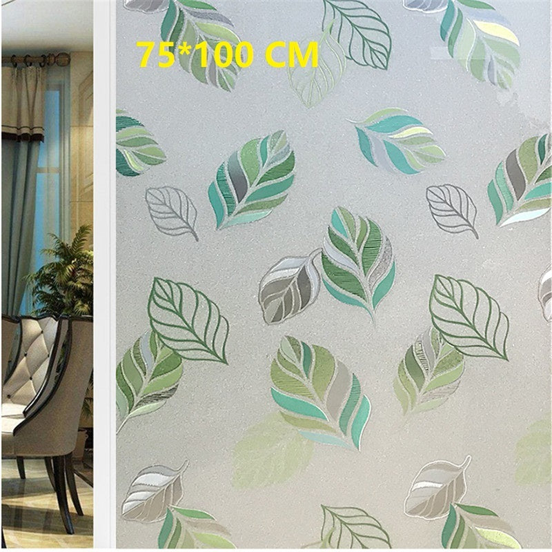 Window Cover Stained Waterproof Glass Foil Window Sticker