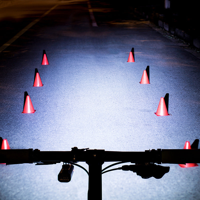 Bicycle Light Hoisting Front Light Night Riding Bracket Strong Light Flashlight