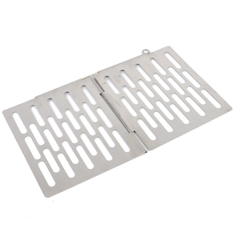 Outdoor Picnic Simple Portable Mini Barbecue Grill Grill Plate Stainless Steel Folding Grill Grill Grill