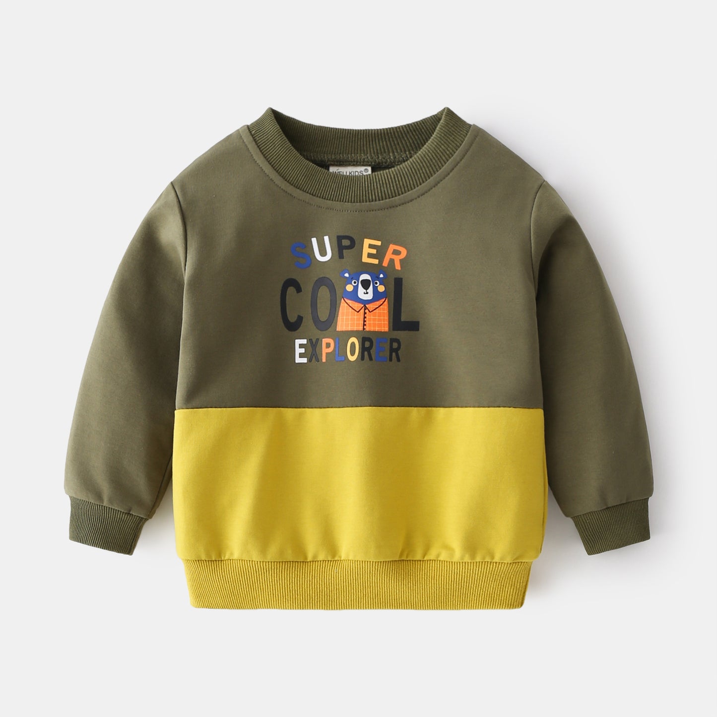 Cotton Cartoon Unhooded Children's Wear Cute And Stylish Soft