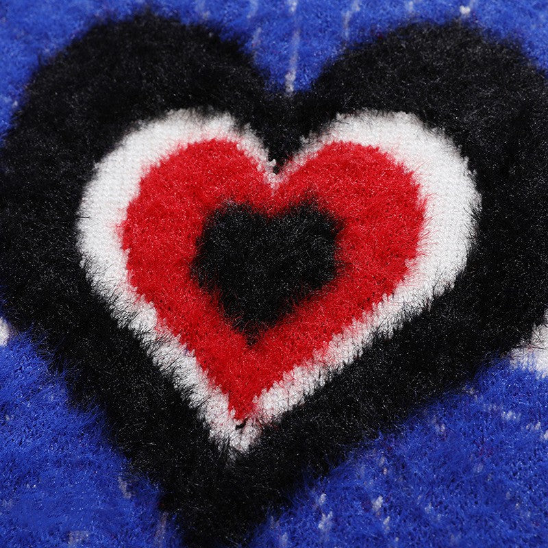 Plush Love Knitted Sweater For Men And Women