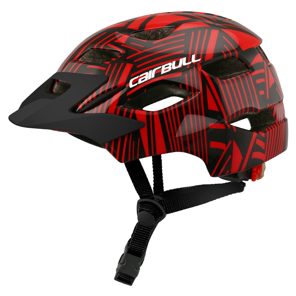 Balanced wheel sliding riding helmet