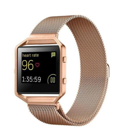 Milanese Stainless Steel Fitbit Blaze Strap