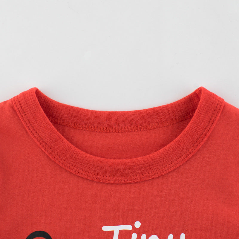 New Baby Clothes Trend Children's Short-sleeved T-shirt