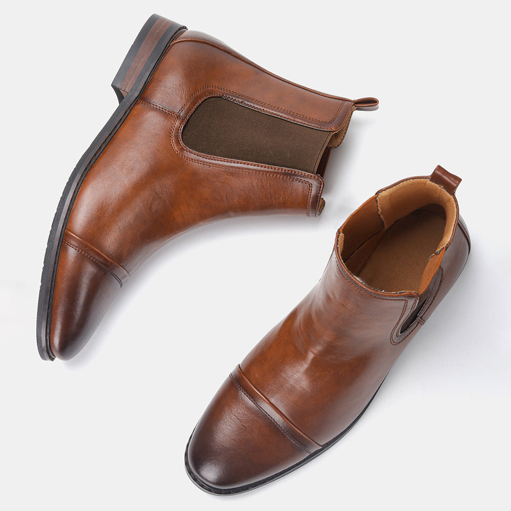 Vintage polished boots