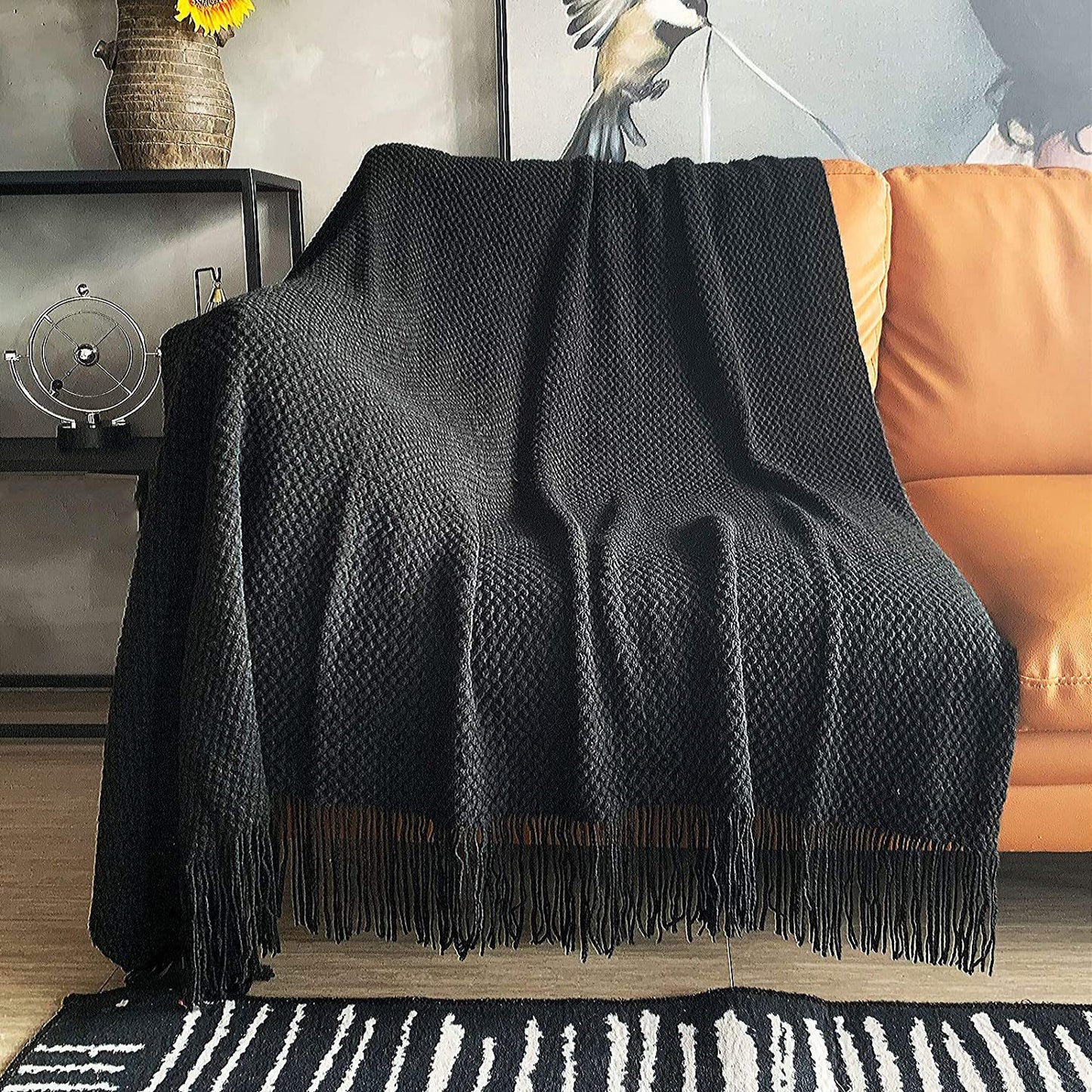 Sofa Blanket Air Conditioning Blanket Morandi Small Bubbles