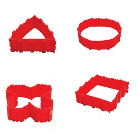 4Pcs Set Silicone Cake Mould