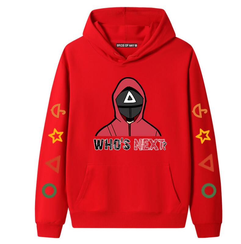 Movies Squid Game Long Sleeve Sweatshirt Hoodis