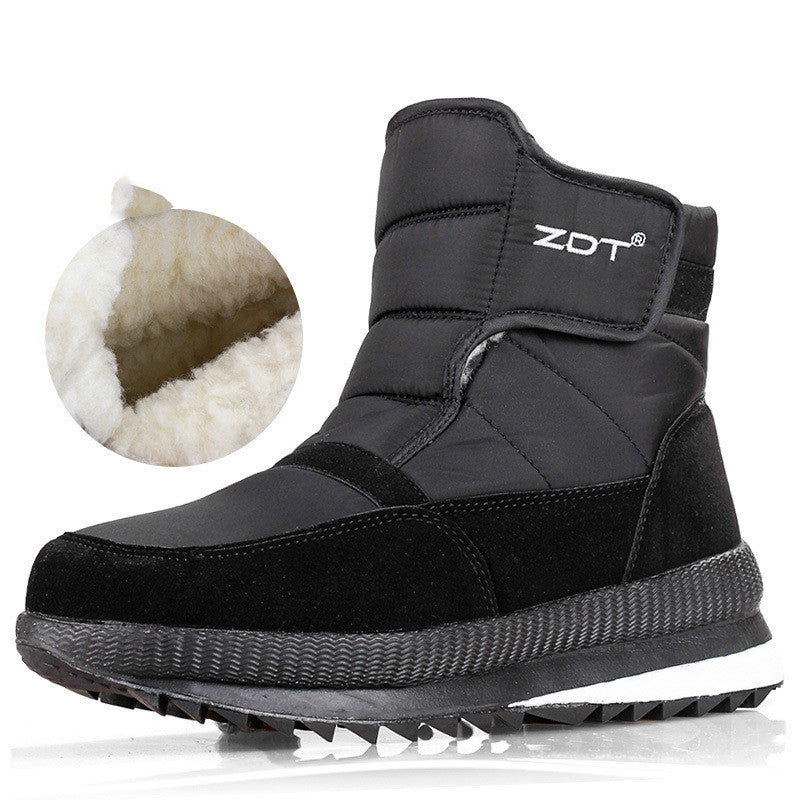 Men's And Ladies' Big Cotton Shoes Non-slip And Warm