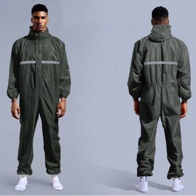 Creative One-piece Raincoat Waterproof, Oil-proof And Dust-proof Clothing