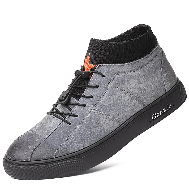 Men's casual high-top sneakers