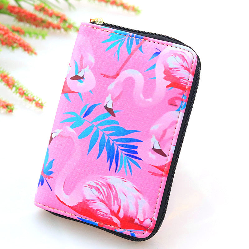 Cartoon Bird Coin Storage Coin Purse Key Case Boys Girls Wallet