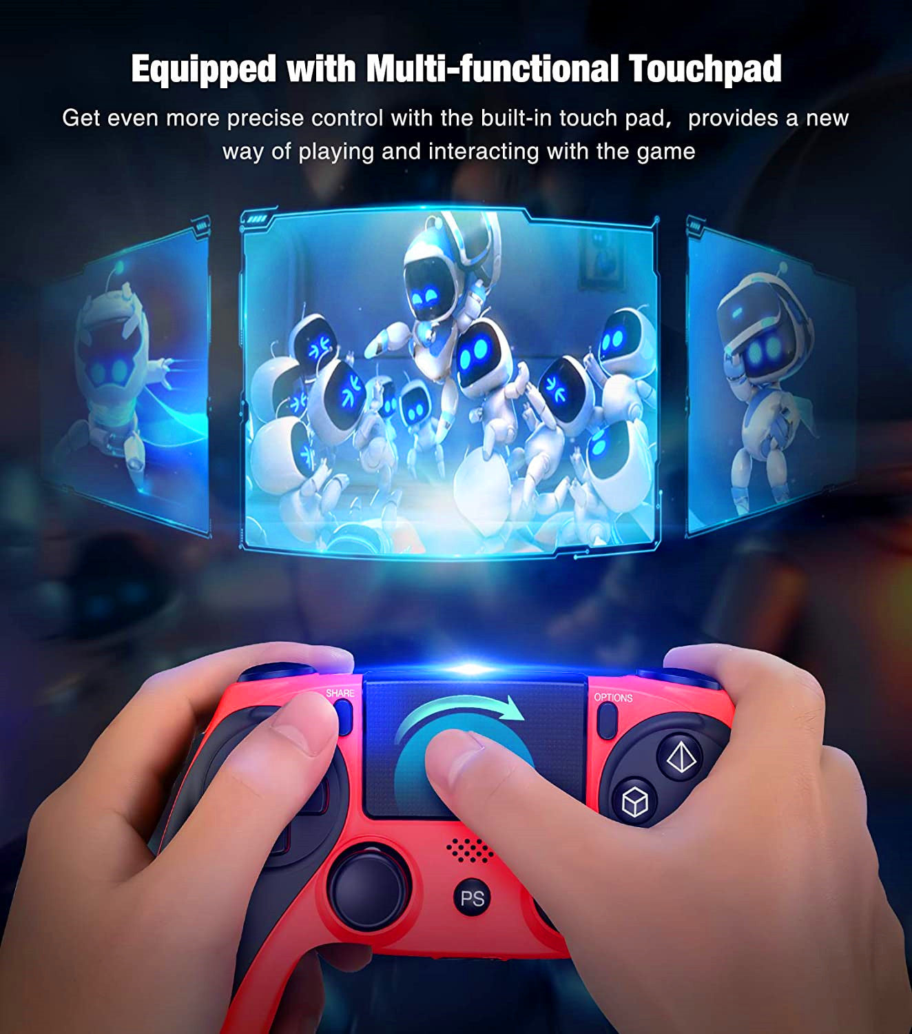 PS 4th Generation Wireless Handle Game Controller