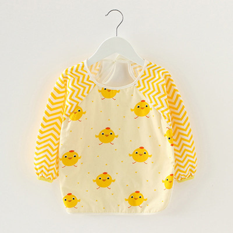 Cotton Baby Eating Pocket Smock, Children's Apron