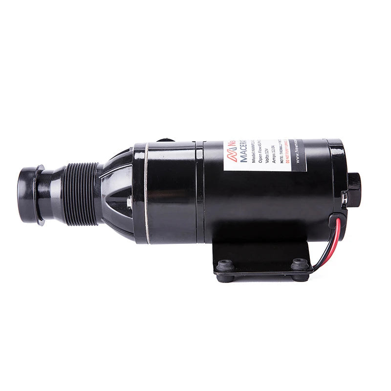 12&24V Self-Priming RV Mount Macerator Waste Water Pump Used In Yacht Boat Marine Motorhome Trailer Camper Toilet Sewage Pump