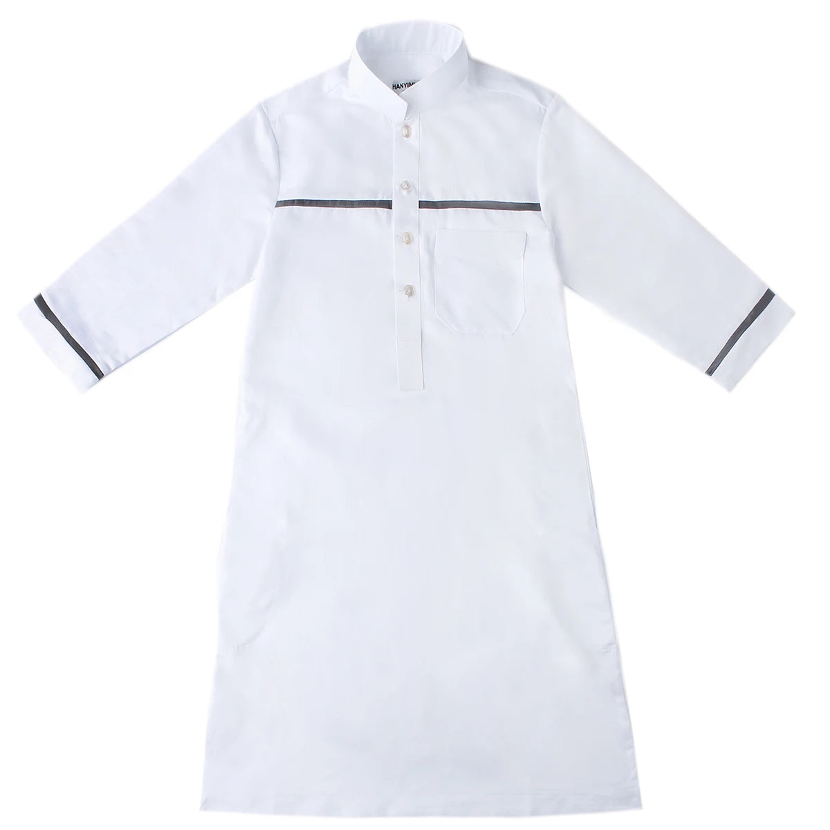 Muslim Arab Jubba Boys Robe Kids Abayas Kaftan Islamic Clothing Long Sleeve Thobe Middle East Teenage Clothing Ramadan Dress Eid