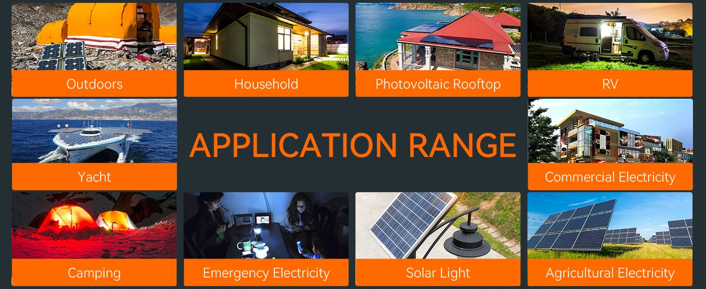 EU Stock 10.2KW 2MPPT Solar Power Inverter 48V 230V AC On/Off-Grid Built 160A MPPT Solar Charger Support Lifepo4 Pure Sine Wave