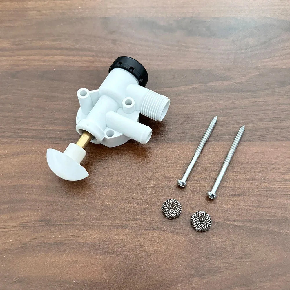 RESO RV Water Valve Kit Upgraded Toilet Water Valve For Dometic Sealand 385314349