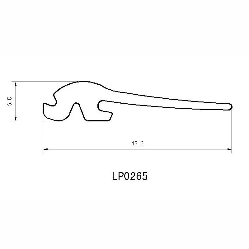 1pc For For Fiamma F45 Awnings 45.6mm WIDE X 1M Length Rubber Rain Seal Caravan Camper Van Accessories Car Accessories