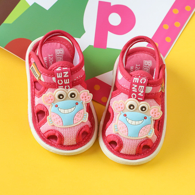 Baby Boy Summer Girl Baby Baby Soft-soled Toddler Called Sandals