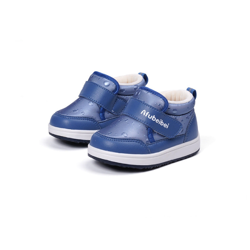 Children's Warm Cotton Shoes In Winter