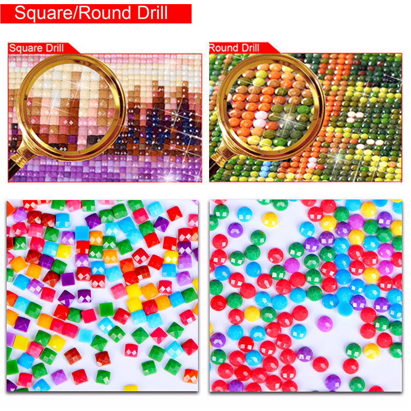 Full Diamond 5d Wall Art Rhinestone Picture Cross Stitch Animal