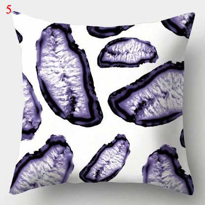 Modern Minimalist Creative Fabric Colorful Geometric Pillowcase