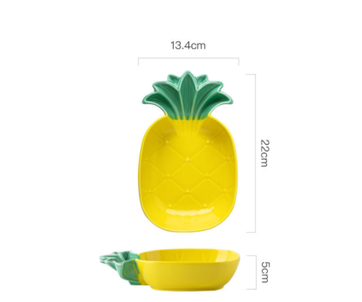 Cactus Bowls And Plates Japanese Style Cartoon Ceramic Tableware