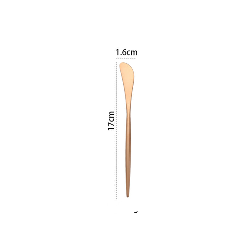 Rose Gold Western Tableware Set Knife And Fork