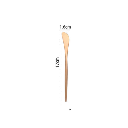Rose Gold Western Tableware Set Knife And Fork