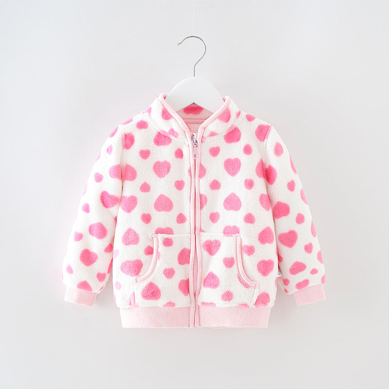 Children's Flannel Western Style Top Coat