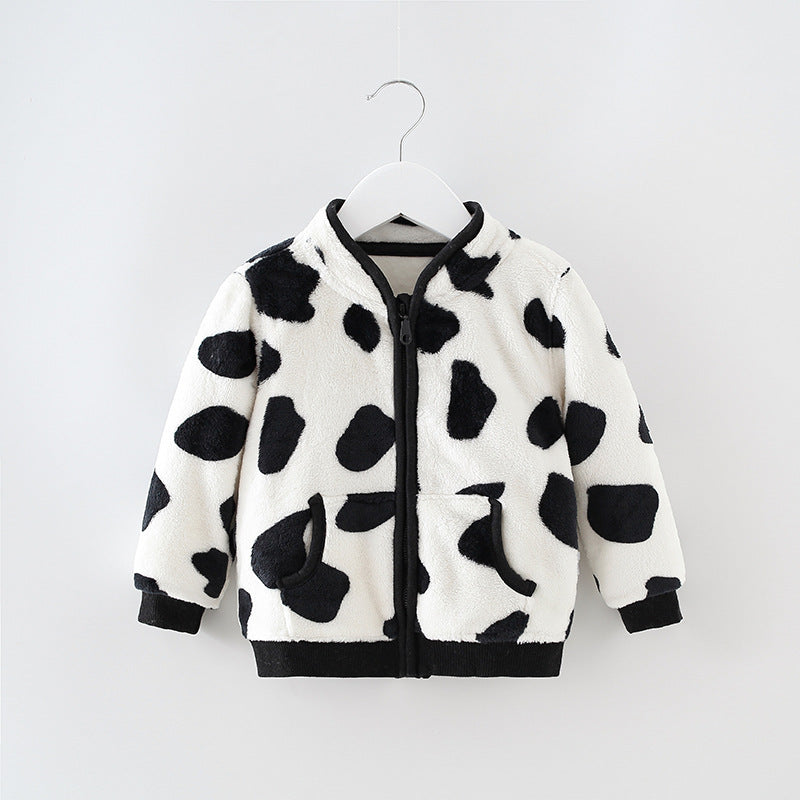 Children's Flannel Western Style Top Coat
