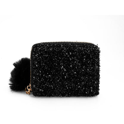 Short Solid Color Mini Multi-Card Small Wallet