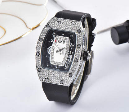 Foreign Trade Explosion Models European And American Rhinestone Series Ghost Head Quartz Watches Brand Fashion Watches