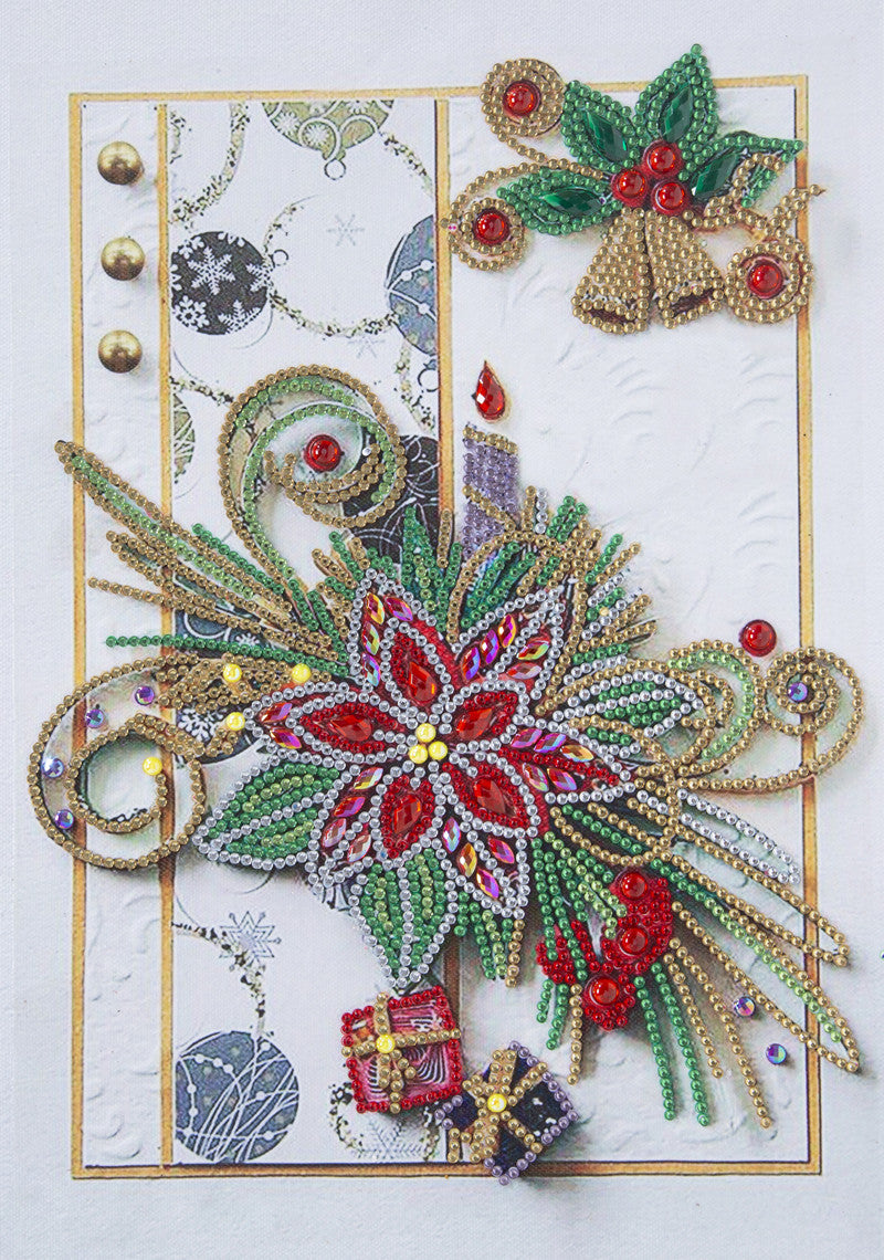 Crystal Special-shaped Bright Diamond Flower Living Room Porch Decoration Painting