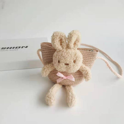 Mini Cute Bear Decorative Bag Diagonal Cross