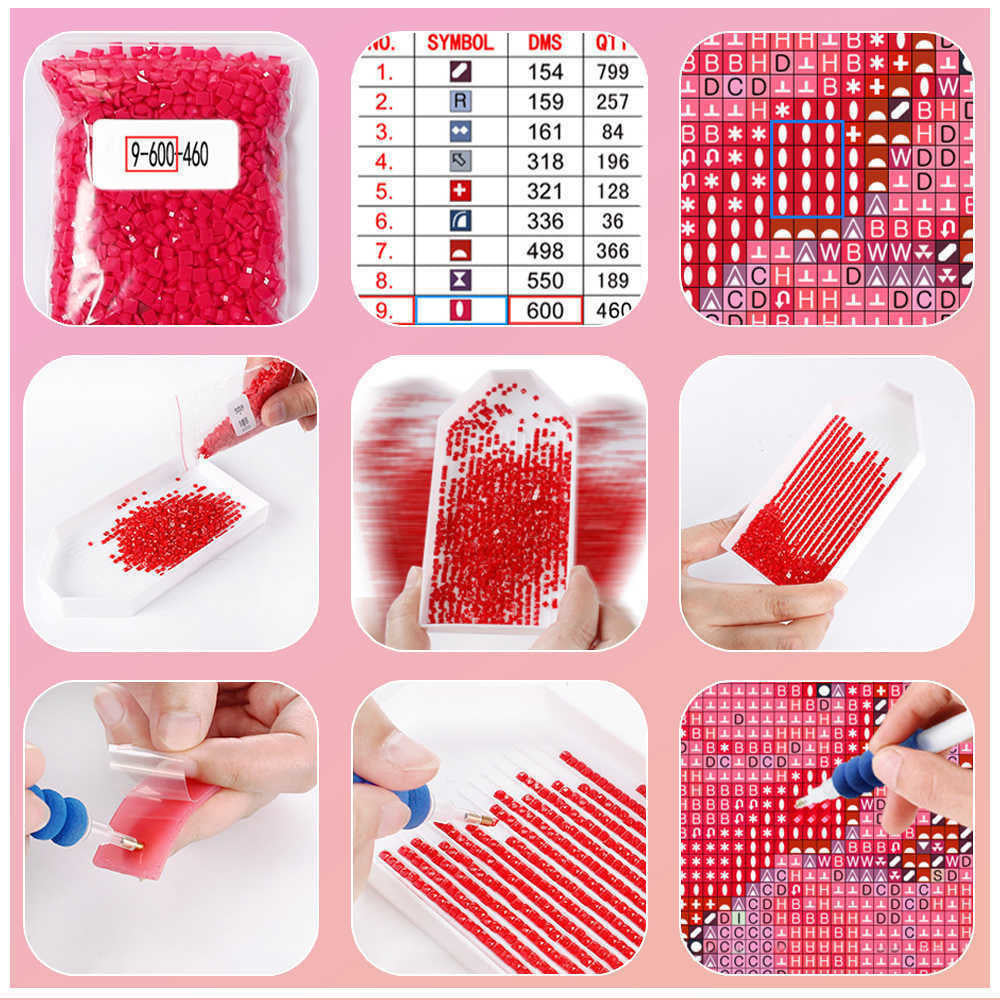 Mosaic Winter Rhinestone Picture Crafts