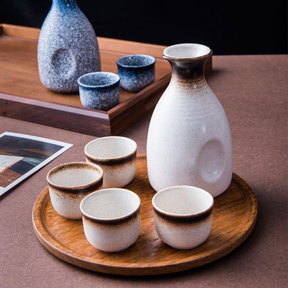 Japanese Style Wine Glass Household Ceramic Creative Sake Jug