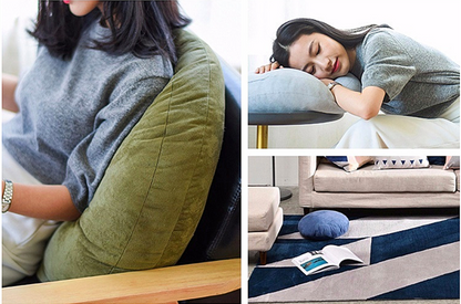 Japanese Super Fluffy Soft Candy Color Pillow