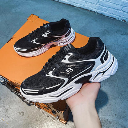 Mesh Hong Kong Style Sports Old Fashion Shoes