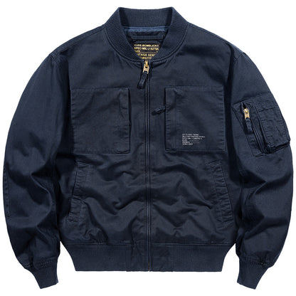 Men's Loose Fitting Pure Cotton Jacket