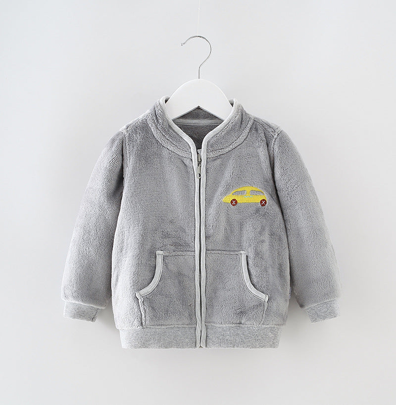 Children's Flannel Western Style Top Coat