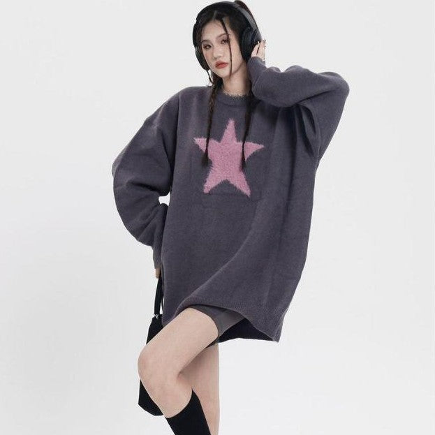 Versatile Straight Tube Winter Sweater