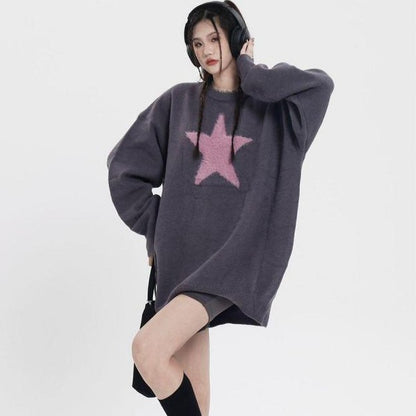 Versatile Straight Tube Winter Sweater