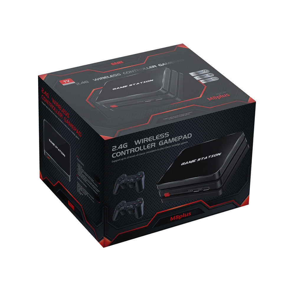 M8plus Four-player Combat Set-top Box TV Game Console HDMI Game 10000 Emulators Wireless