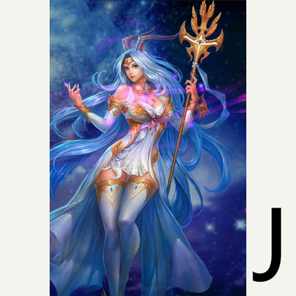 Fairy Diamond Painting 12 Constellation 5D DIY Diamond Embroidery