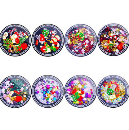 Alloy Rivets And Pearl Mixed Nail Art Accessories