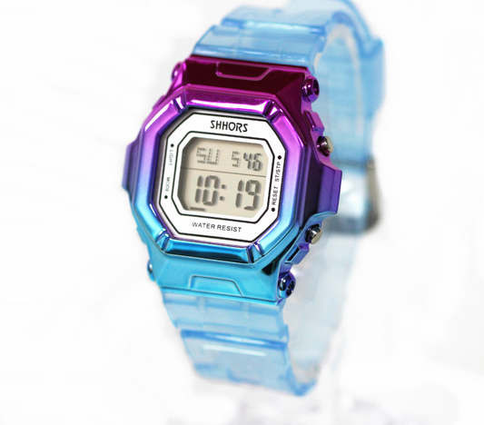 Gradient electronic watch